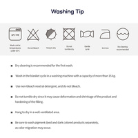 Saesom Flua Snow Comforter Set Queen Cool Quilt Bedspread BLUE thumbnail