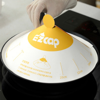 100X Paper Lid for Frypan Disposable Cooking Pan Cap Oli Splash Protection thumbnail