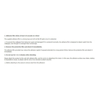 4X Door Stopper Wall Mount Door Stop Adhesive Catch Hole Advanced BEIGE thumbnail