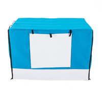 Cage Cover Enclosure for Wire Dog Cage Crate 30in BLUE thumbnail