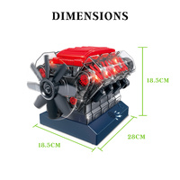 Stemnex Amazing V8 Model Engine STEM Toy Build Your Own Educational Construction Kit thumbnail