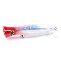 8x Popper Crank 12.5cm Fishing Lure Lures Surface Tackle Fresh Saltwater thumbnail