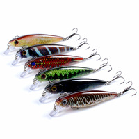 6x Popper Poppers 8.6cm Fishing Lure Lures Surface Tackle Fresh Saltwater thumbnail