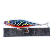 5X 7.5cm Popper Poppers Fishing Lure Lures Surface Tackle Fresh Saltwater thumbnail