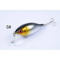 5x 7.5cm Popper Crank Bait Fishing Lure Lures Surface Tackle Saltwater thumbnail