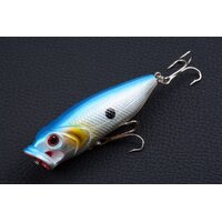 4X 8cm Popper Poppers Fishing Lure Lures Surface Tackle Fresh Saltwater thumbnail