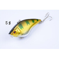6x 7cm Vib Bait Fishing Lure Lures Hook Tackle Saltwater thumbnail