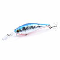 10x Popper Minnow 10.2cm Fishing Lure Lures Surface Tackle Fresh Saltwater thumbnail