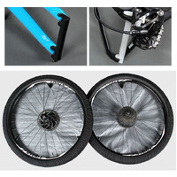 NOOYAH Bike Hard Shell Travel Case EVA Mountain MTB ebike Road Bike 700c Gravel Bike Tourer- BK002 in Black thumbnail