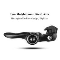 Self Lock Clip In Bike Pedals Shimano SPD-SL Cleat MTB Road 700C Hybrid BMX - Rockbros Nylon Black thumbnail