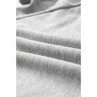 Gray Drawstring Hoodie and High Waist Pants Lounge Set - XL thumbnail