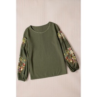 Azura Exchange Embroidered Long Sleeve Top - S thumbnail