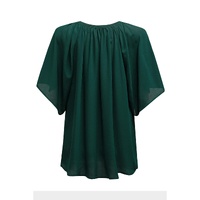 Azura Exchange Pleated Loose Top - S thumbnail