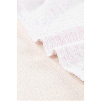 Azura Exchange Smocked Puff Sleeve Blouse - XL thumbnail
