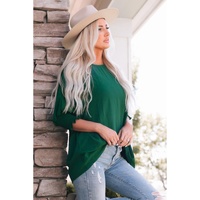 Azura Exchange Smocked Wrist Shift Top - 2XL thumbnail