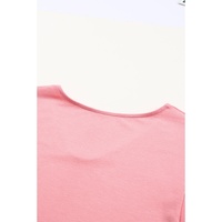 Azura Exchange Color Block Bubble Sleeve Top - M thumbnail