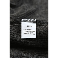 Azura Exchange Leopard Contrast Trim Knit Top - M thumbnail