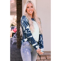 Azura Exchange Burning Vibe Vintage Multicolor Pullover - M thumbnail