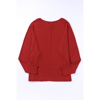 Azura Exchange Patchwork Long Sleeve Top - M thumbnail