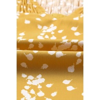 Azura Exchange Printed Crinkled Blouse - S thumbnail