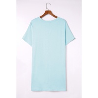 Azura Exchange Side Pockets Short Sleeve Tunic Top - XL thumbnail