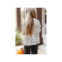 Azura Exchange Bubble Sleeve Blouse with Smocking Detail - S thumbnail