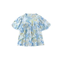 Azura Exchange Paisley Print Wide Sleeves Blouse - M thumbnail