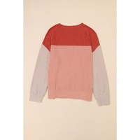 Azura Exchange Long Sleeve Ribbed Loose Top - M thumbnail