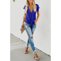 Azura Exchange Button Tie Top - S thumbnail