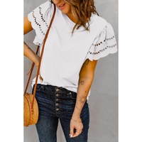 Azura Exchange Ruffle Sleeve T-shirt - S thumbnail