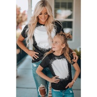Azura Exchange Tie-dyed Round Neck Short Sleeve T-shirt - M thumbnail