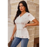 Azura Exchange Striped Tie Dye Tee - 2XL thumbnail