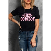 Azura Exchange Cowboy Letters Crew Neck T-shirt - XL thumbnail