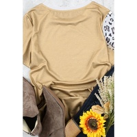 Azura Exchange Leopard Short Sleeve T Shirt - S thumbnail