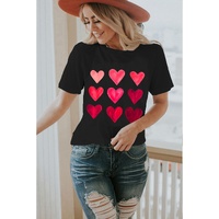 Azura Exchange Heart Graphic Tee for Valentines Day - S thumbnail