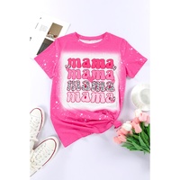 Azura Exchange Full of Mama Letter Print Tie Dye Tee - S thumbnail