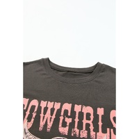 Azura Exchange COWGIRLS DO IT BETTER Graphic Print Oversized T Shirt - XL thumbnail