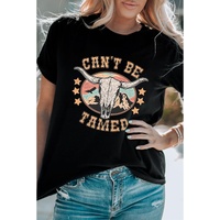 Azura Exchange Skull Western Graphic T-Shirt - 2XL thumbnail