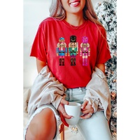 Red Nutcracker Printed Crewneck T Shirt - 2XL thumbnail