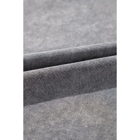Philippine Gray Mineral Wash Half Sleeve Boyfriend Vintage T Shirt - L thumbnail