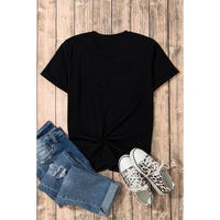 Black Shimmering Crawfish Graphic Tee - 2XL thumbnail