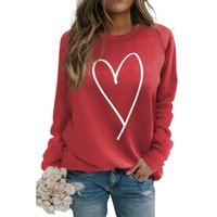 Azura Exchange Heart Graphic Sweatshirt - S thumbnail