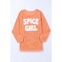 Azura Exchange Corded Spicy Girl Graphic Sweatshirt - S thumbnail