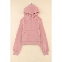 Azura Exchange Quarter Zip Kangaroo Pocket Hoodie - XL thumbnail