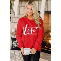 Azura Exchange Love Graphic Sweatshirt - S thumbnail