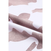 Azura Exchange Cow Spots Print Puff Sleeve Sweatshirt - M thumbnail