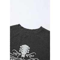 Azura Exchange NASHVILLE MUSIC CITY Corded Graphic Sweatshirt - S thumbnail