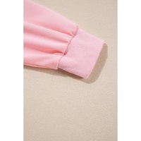 Pink Nutcracker Christmas Crew Neck Sweatshirt - M thumbnail