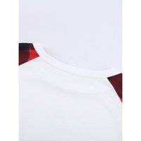 Azura Exchange Long Sleeve Buffalo Plaid Sweatshirt - M thumbnail