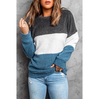 Azura Exchange Colorblock Plush Sweatshirt - XL thumbnail